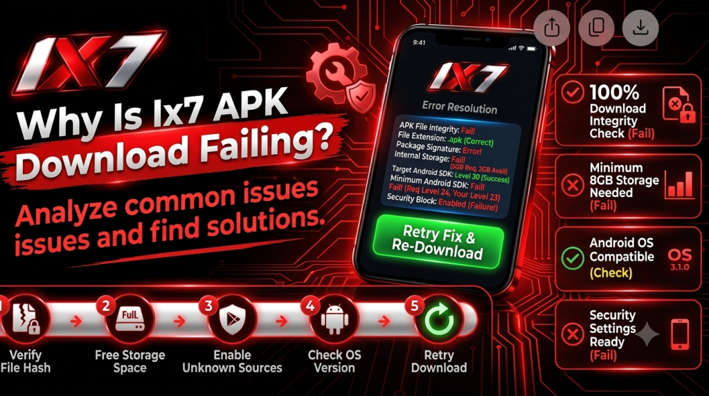 Troubleshooting IX7 Game APK Download Issues and Fixes
